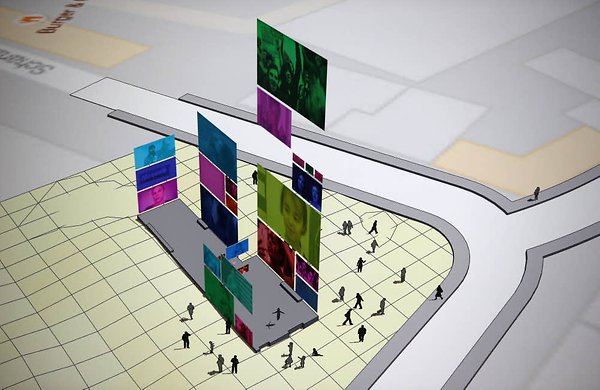 Entwurf für das NSU Denkmal