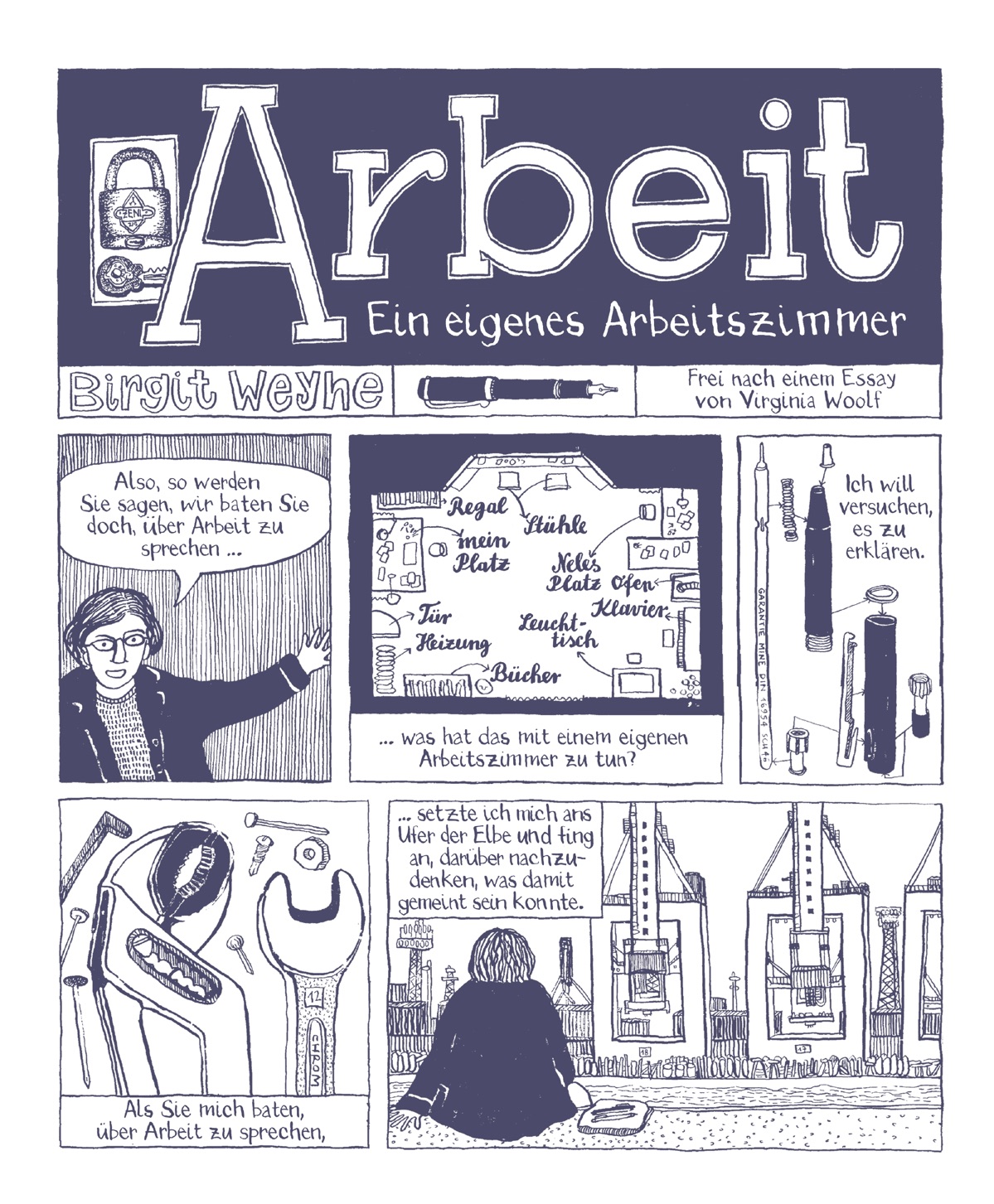 Birgit Weyhe - Arbeitszimmer 1