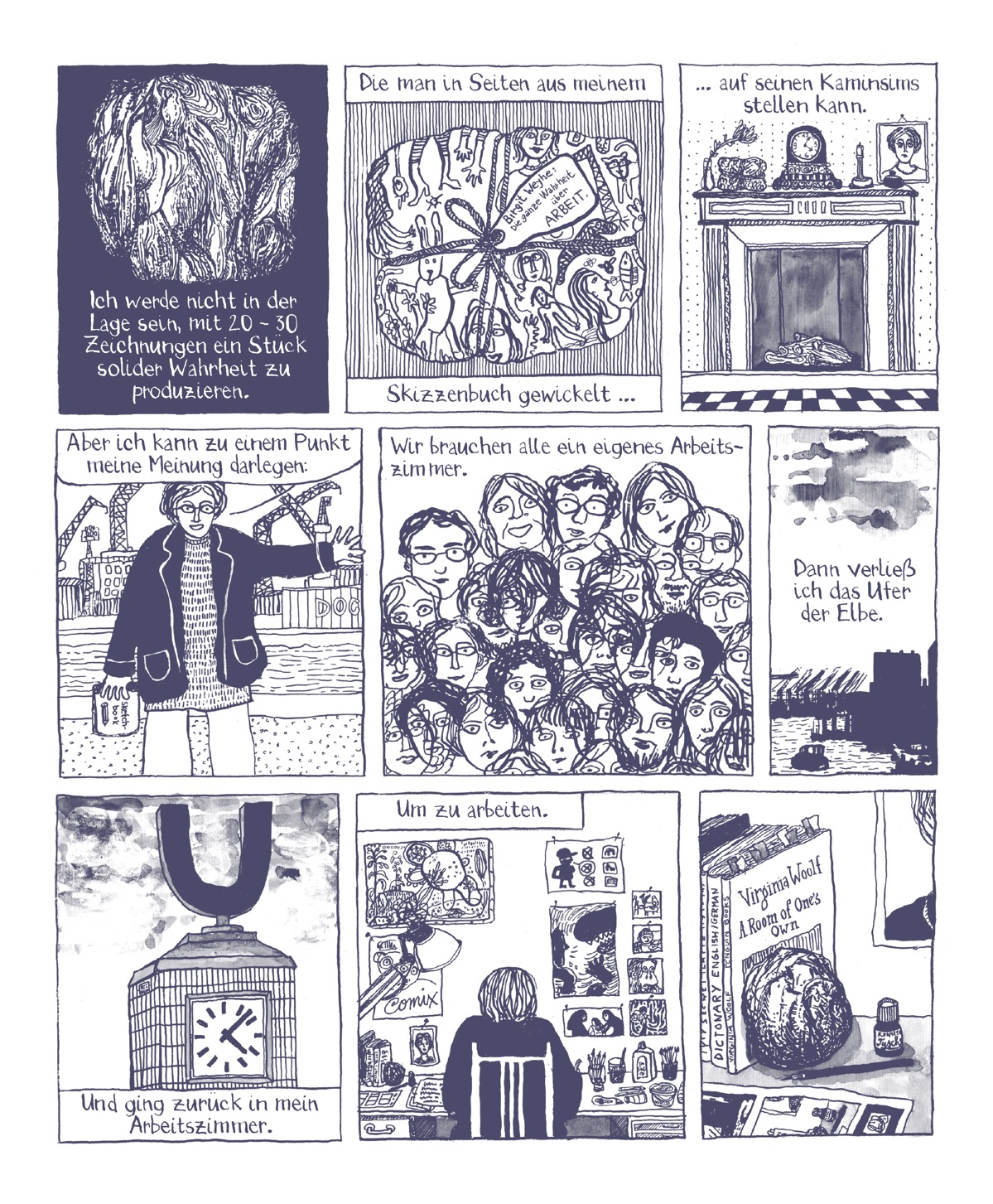 Birgit Weyhe - Arbeitszimmer 10