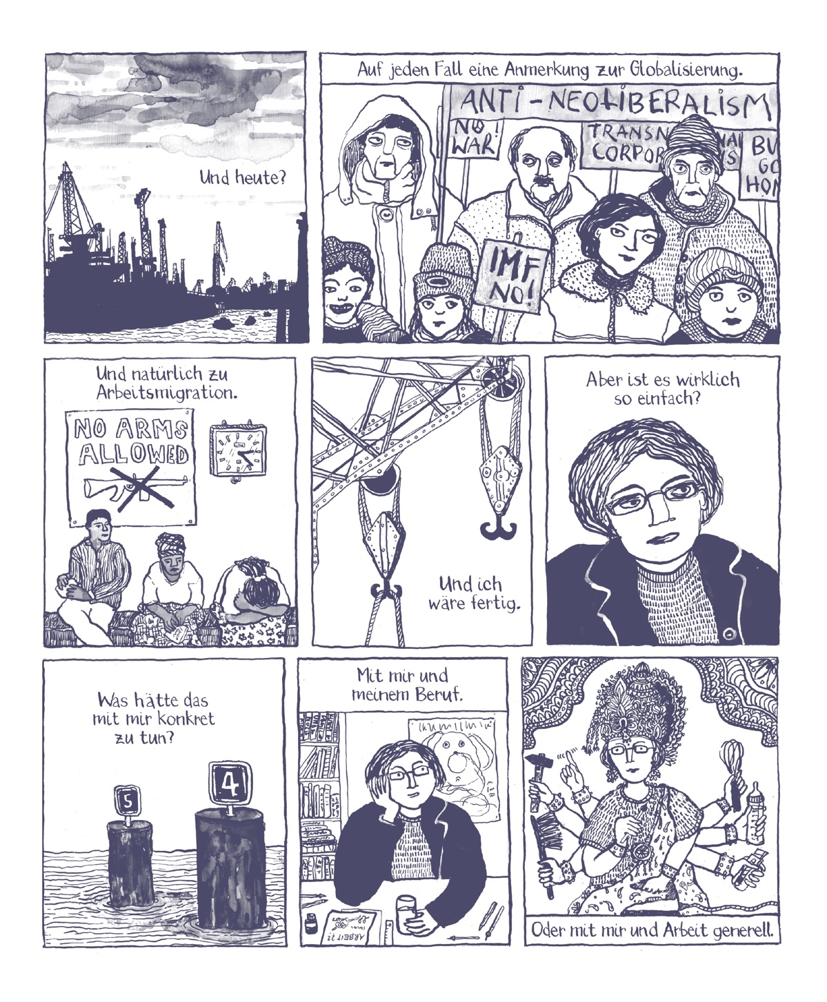 Birgit Weyhe - Arbeitszimmer 4