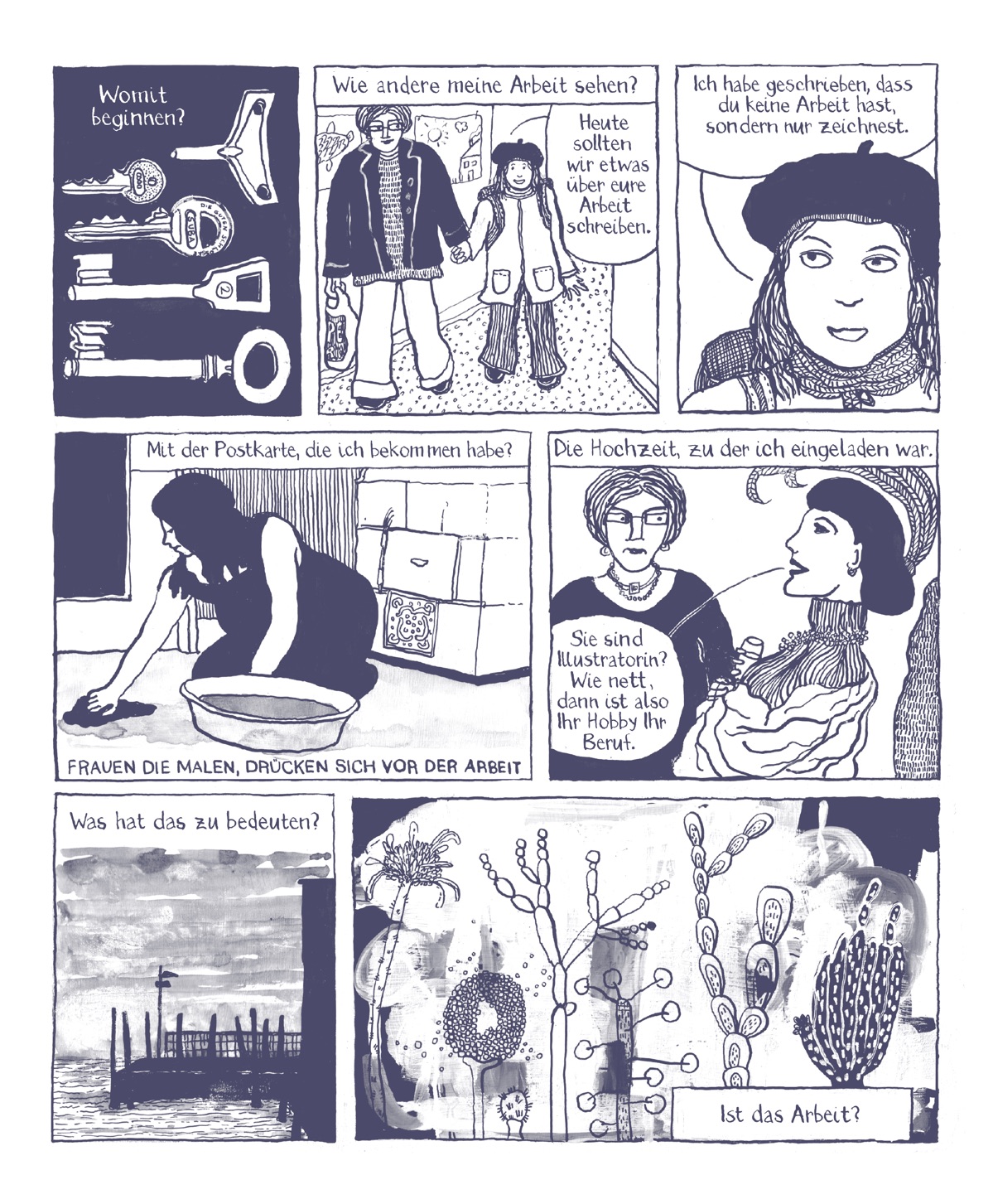 Birgit Weyhe - Arbeitszimmer 5