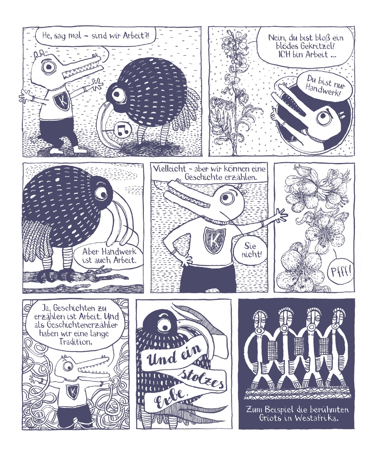 Birgit Weyhe - Arbeitszimmer 6