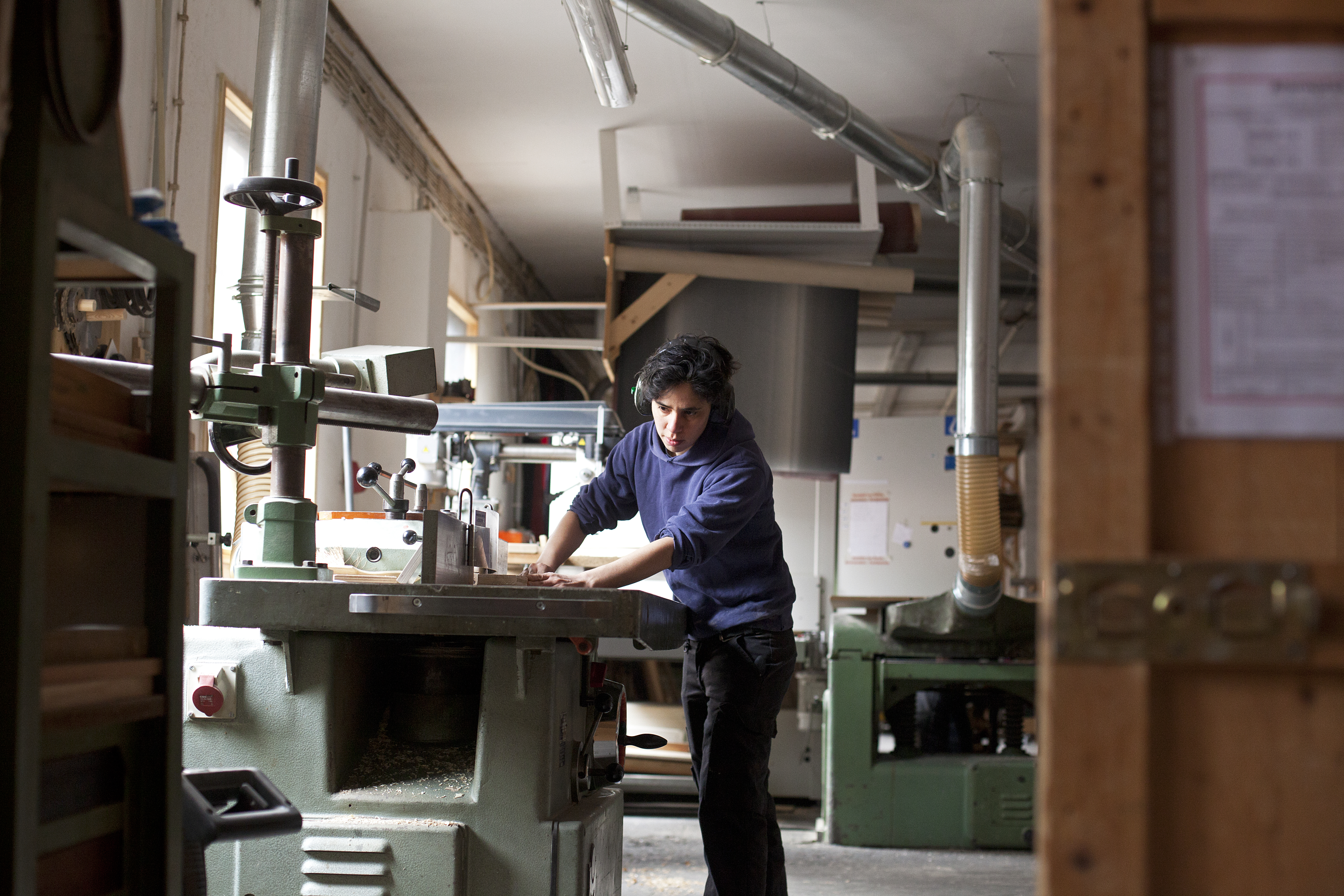 Tischlerin (c) Mirjam Klessmann